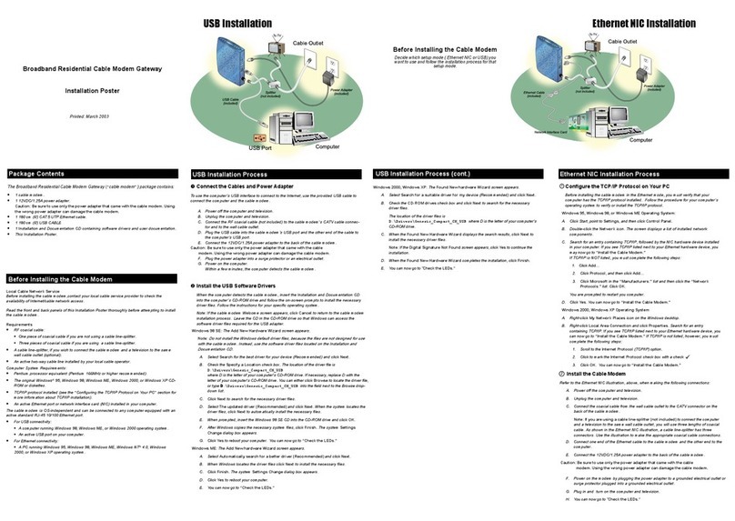 SMC Networks SMC8004CM User manual