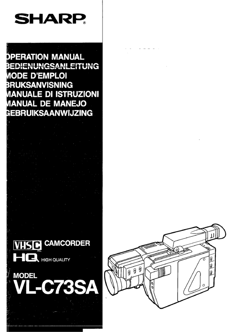 Sharp VL-C73SA User manual