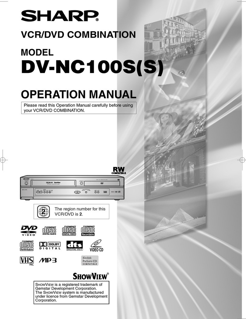 Sharp DV-NC100S User manual Sharp DV-NC100S User manual
