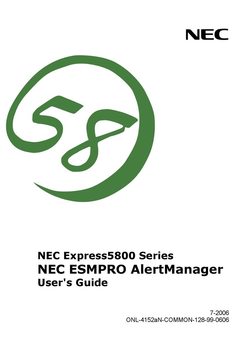 NEC NEC Express5800 Series User manual