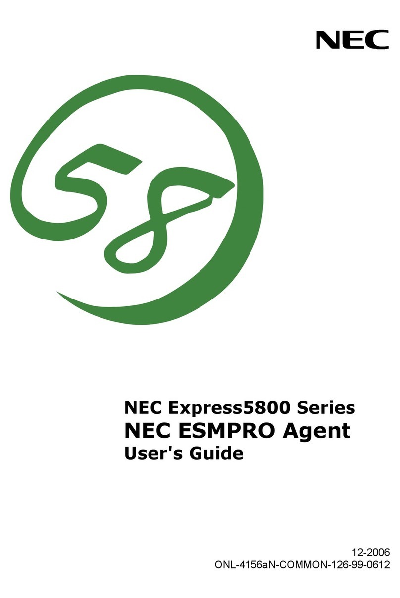 NEC NEC Express5800 Series User manual