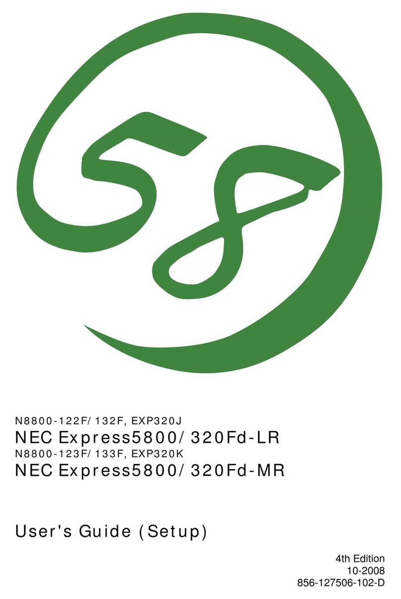 NEC Express5800/320Fd-LR User manual