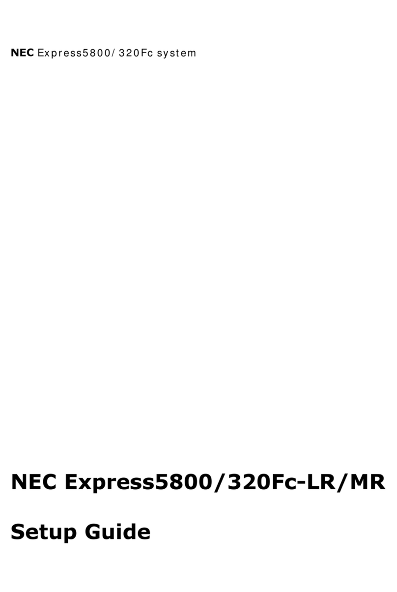 NEC Express5800/320Fc-LR/MR Setup guide