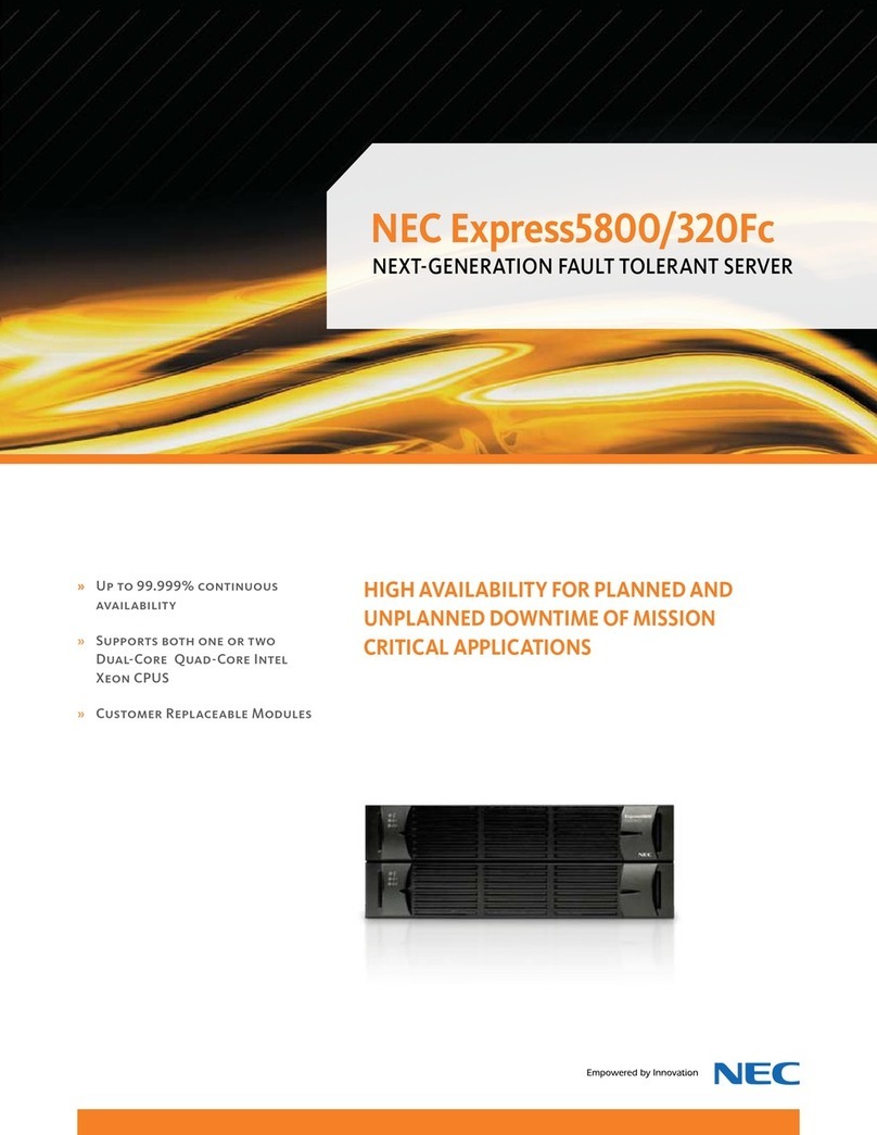 NEC Active Upgrade Express5800/320Fc datasheet