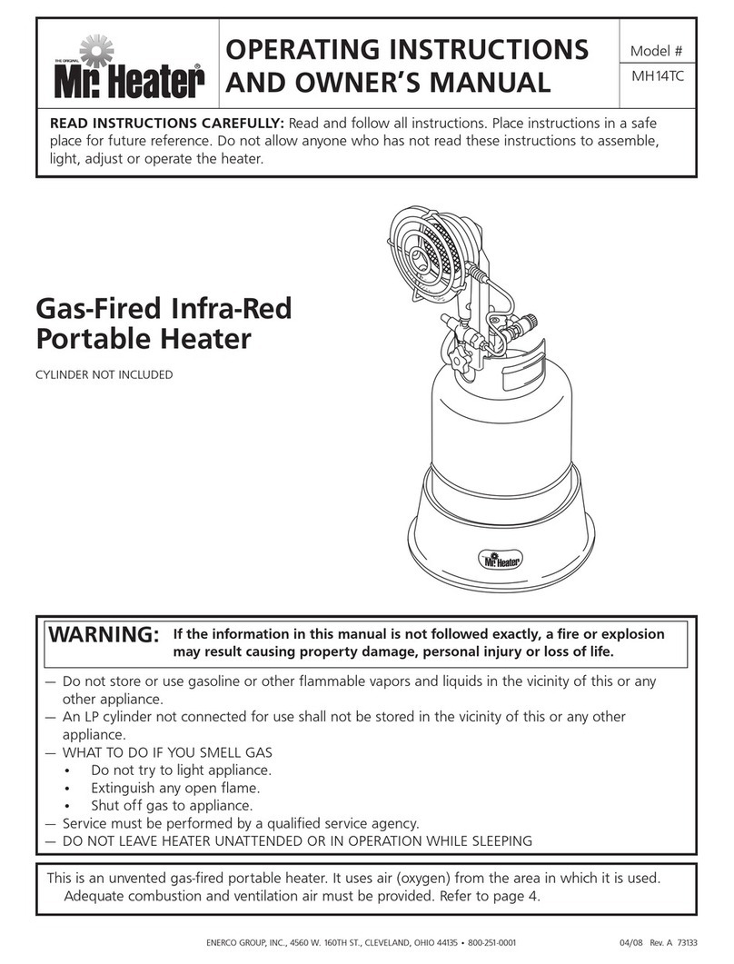 MrHeater MH14TC Assembly instructions