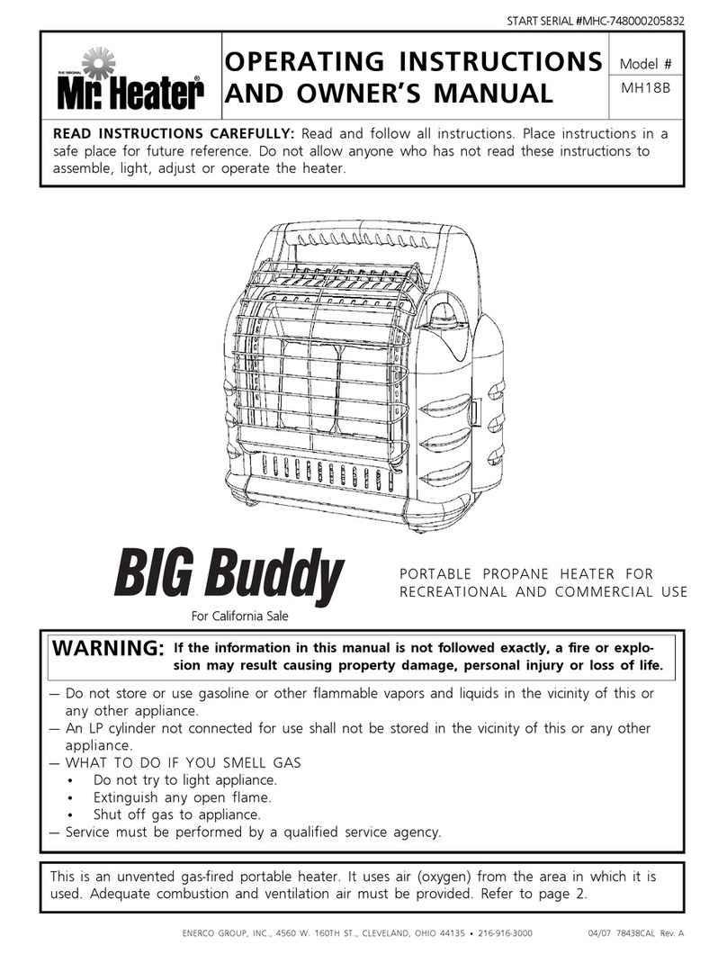 MrHeater BIG Buddy MH18B Assembly instructions
