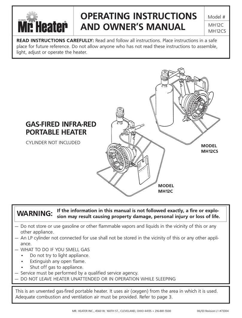 MrHeater MH12C Assembly instructions