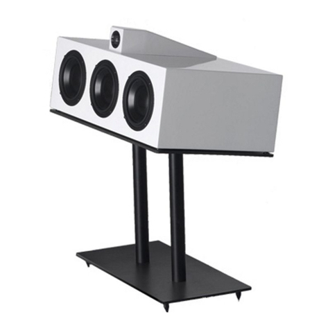 Morel Octave Signature Series Installation and operating instructions Morel Octave Signature Series Installation and operating instructions
