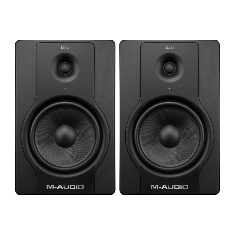 M-Audio BX8-050103 user guide