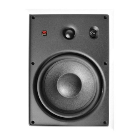 Morel SoundWall IN-5H Installation and operating instructions
