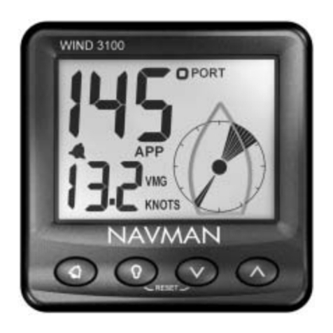 Navman WIND 3100 User manual