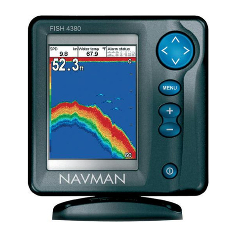 Navman Fish 4350 User manual