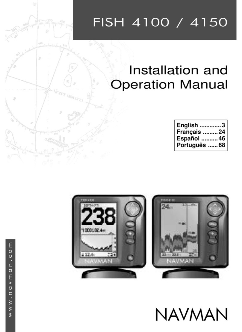 Navman FISH 4100 User manual