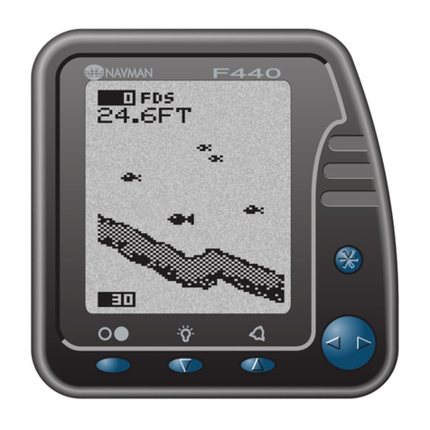 Navman FISH 440 Installation and operation manual