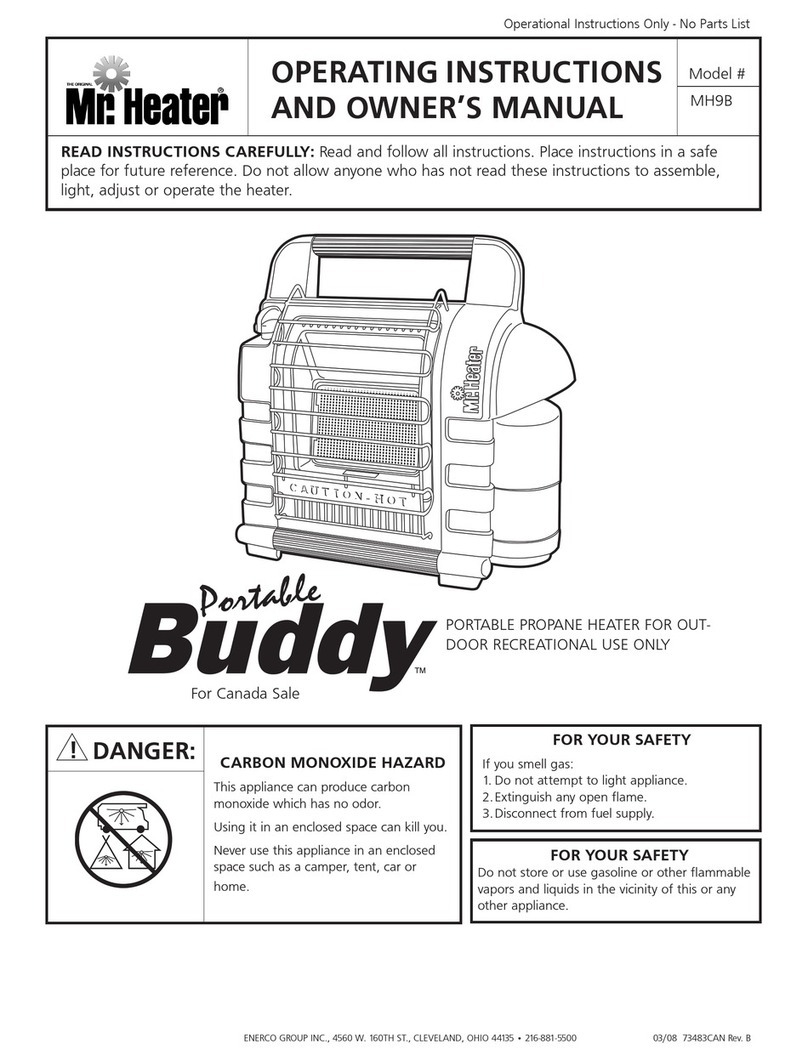 MrHeater Portable Buddy MH9B Assembly instructions