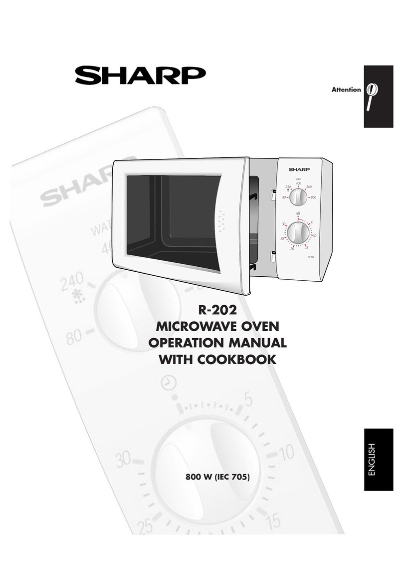 Sharp R-202 Instruction Manual Sharp R-202 Instruction Manual