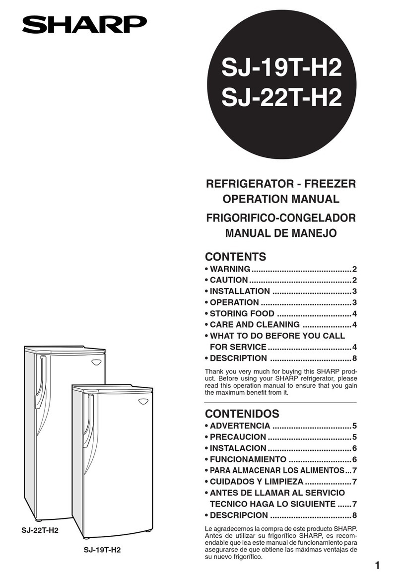 Sharp SJ-19T-H2 User manual