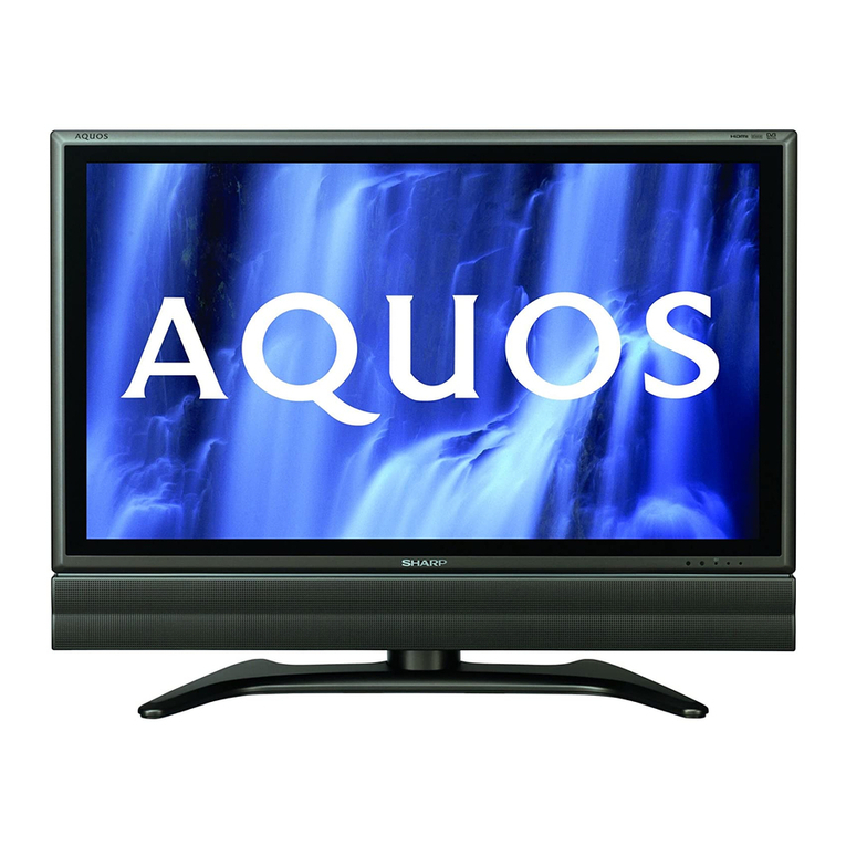 Sharp Aquos LC-26GD7E User manual