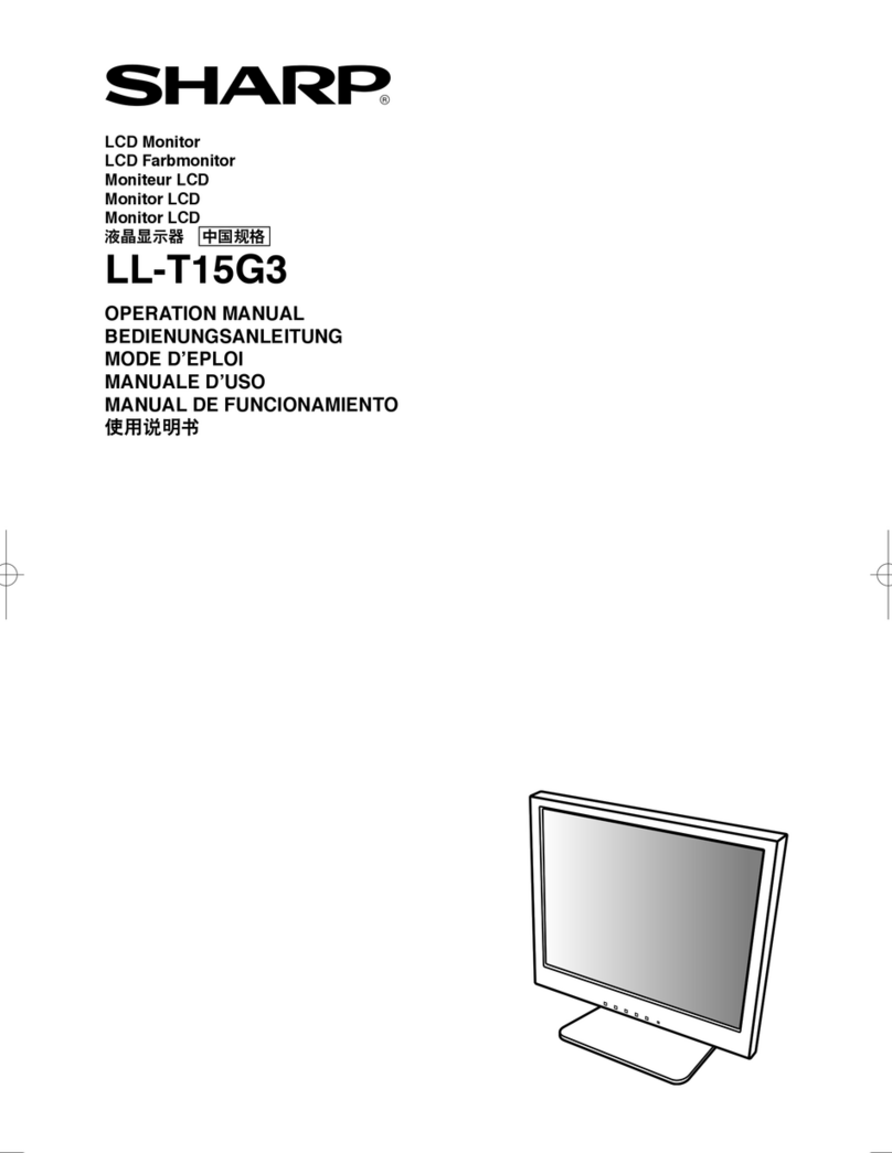 Sharp LL-T15G3 User manual