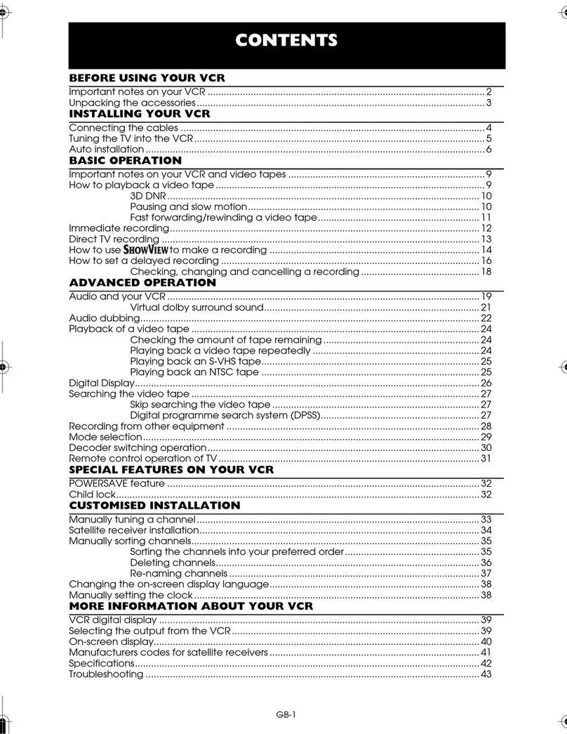Sharp VC-FH70GM User manual Sharp VC-FH70GM User manual
