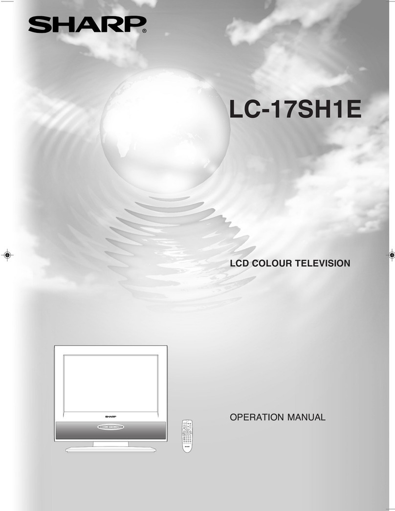 Sharp LC-17SH1E User manual