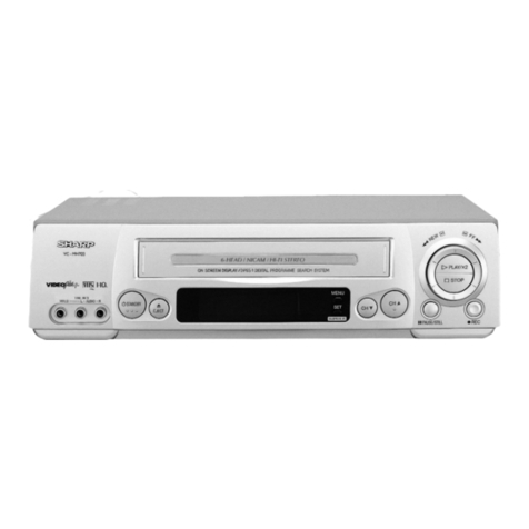Sharp VC-MH703HM User manual Sharp VC-MH703HM User manual