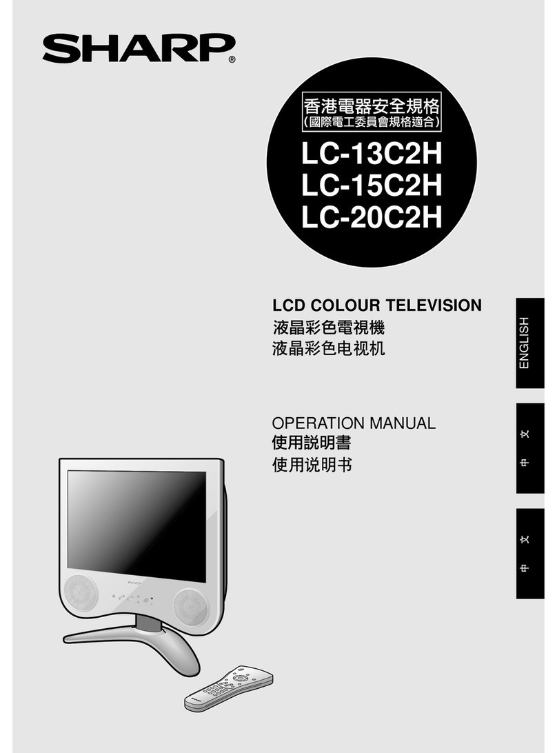 Sharp LC-13C2H User manual