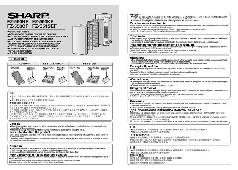Sharp FZ-550HF Manual