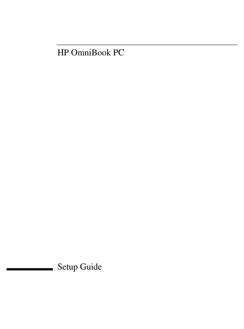HP OmniBook XE2-DE - Notebook PC User manual