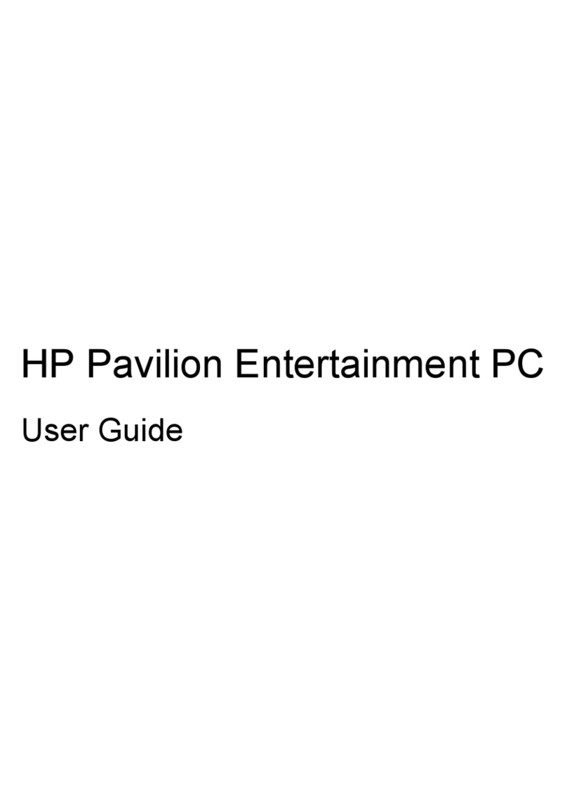 HP Pavilion dm3-2000 - Entertainment Notebook... User manual