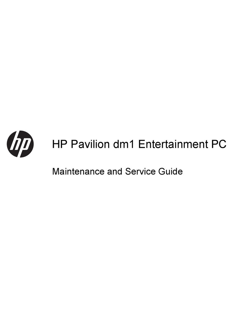 HP Pavilion dm1-4200 Manual