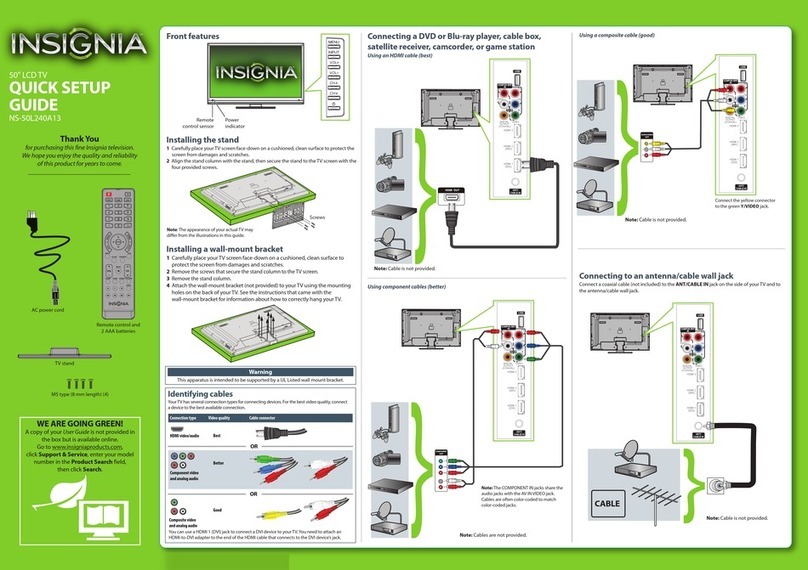 Insignia NS-50L240A13 User manual