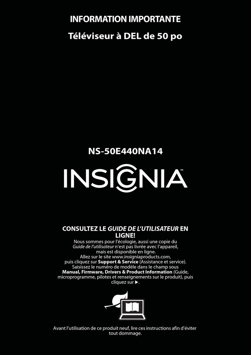 Insignia NS-50E440NA14 Owner's manual