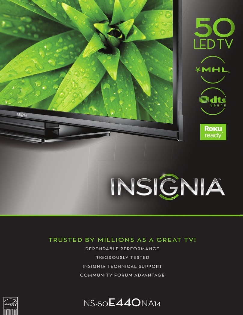 Insignia NS-50E440NA14 User manual