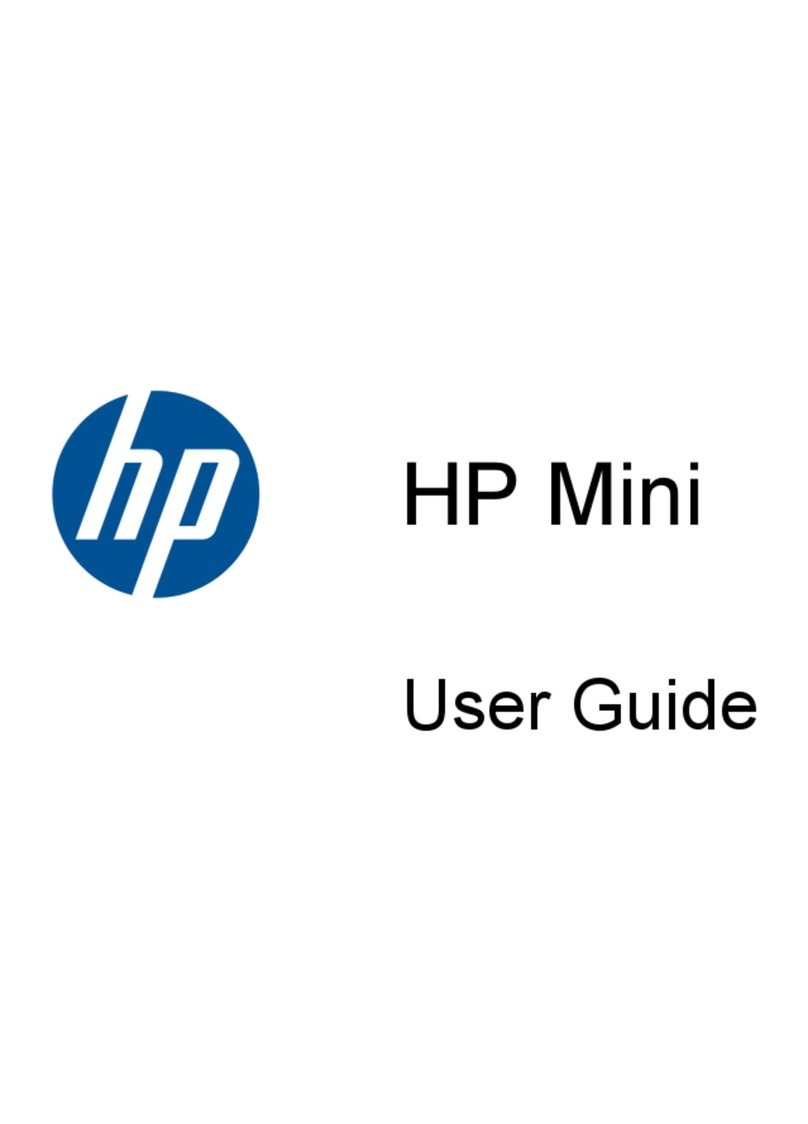 HP Mini 100e User manual HP Mini 100e User manual
