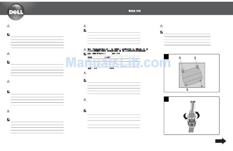 Dell PowerEdge UPS 500T Instruction Manual