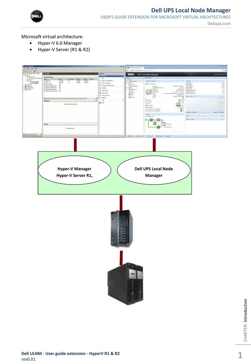 Dell PowerEdge UPS 500T User manual
