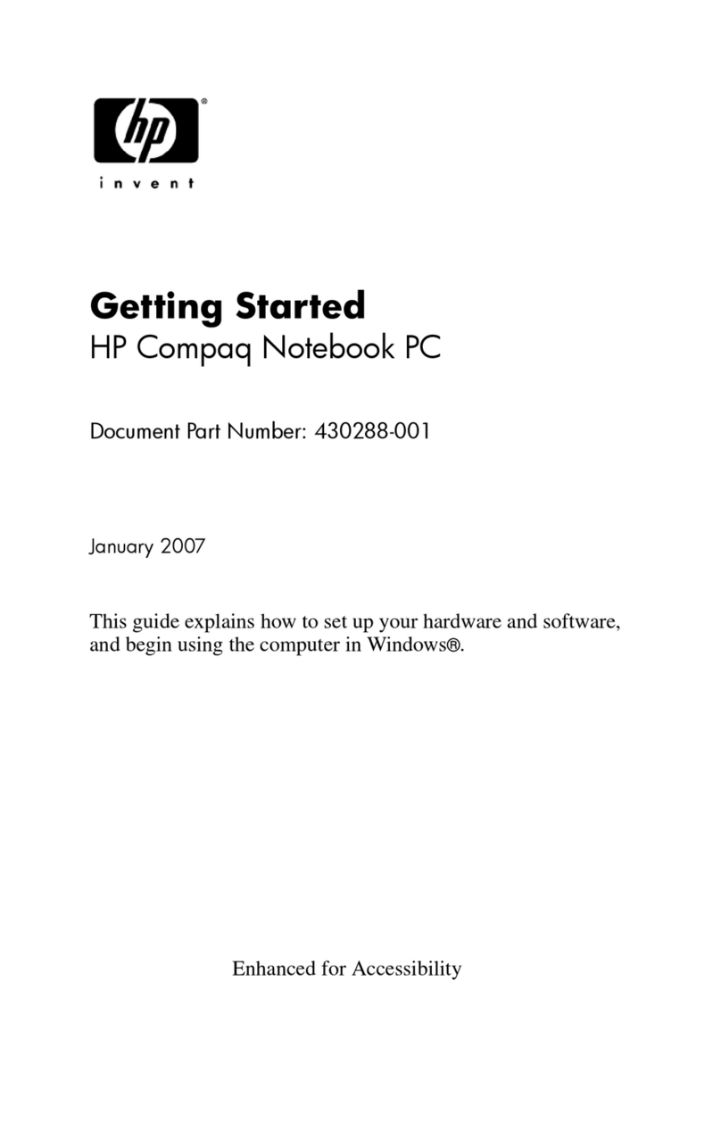 HP Nc6400 - Compaq Business Notebook Specification sheet