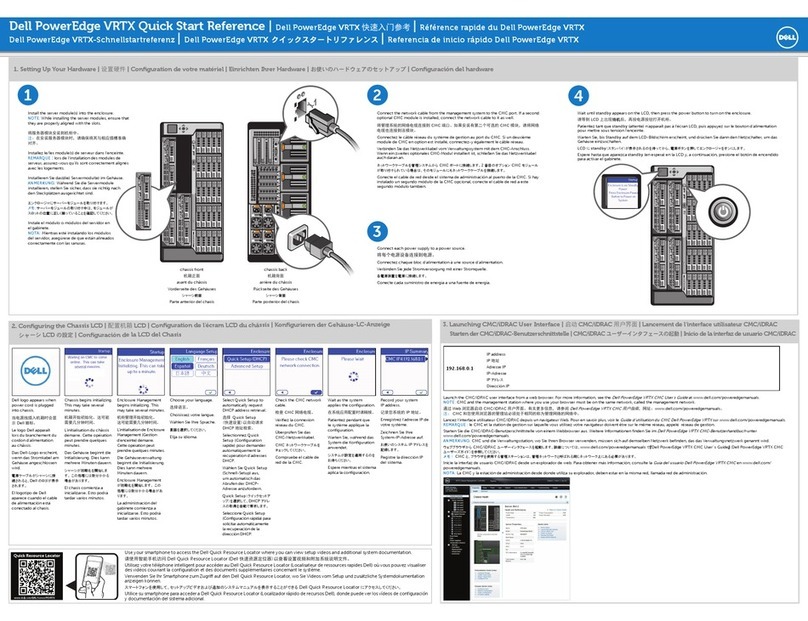 Dell poweredge VRTX User manual