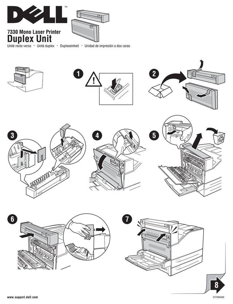 Dell 7330 Duplex Unit Installation