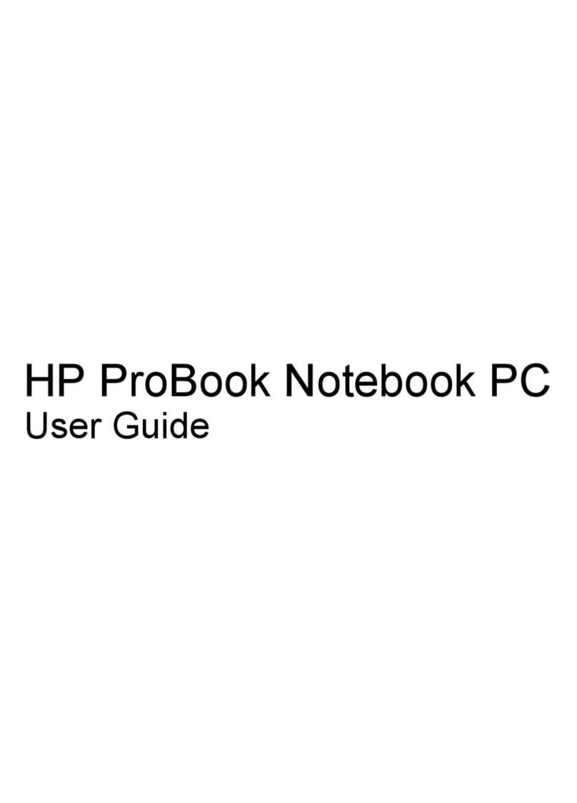 HP ProBook 5320m - Notebook PC User manual