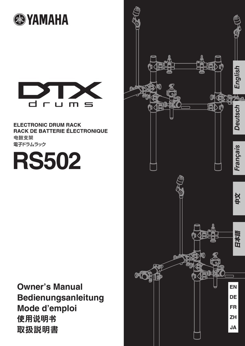 Yamaha RS502 User manual