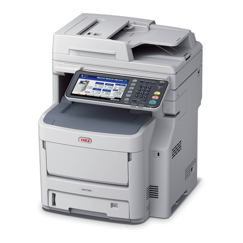 Oki MC780 series User manual