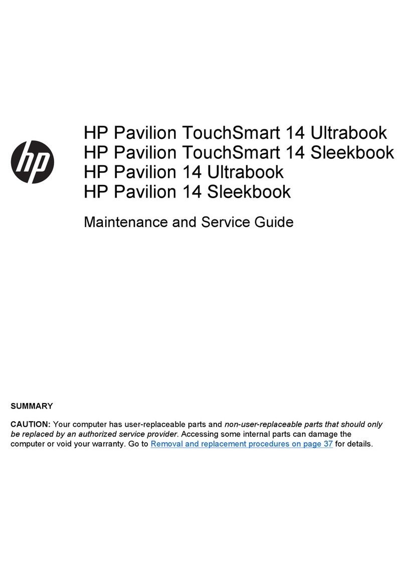 HP Pavilion 14-b100 Manual