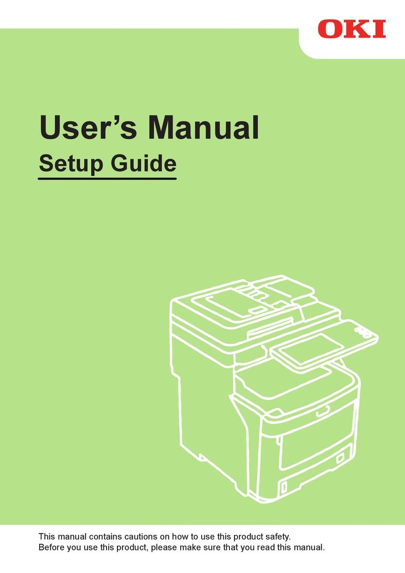Oki MC780fx User manual
