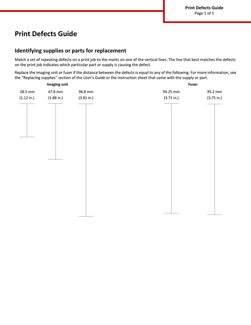 Lexmark MX6500E User manual