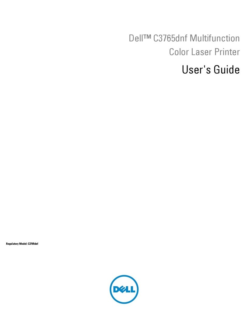 Dell C3765dnf Color Laser User manual