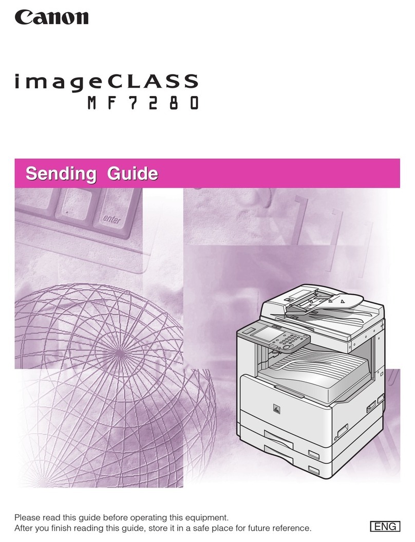 Canon MF7280 - ImageCLASS B/W Laser Sending guide
