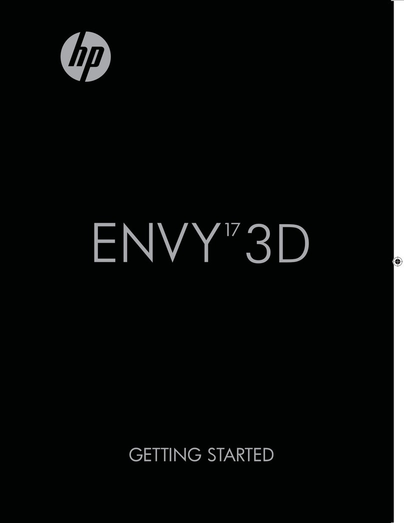 HP ENVY 17-2100 User manual HP ENVY 17-2100 User manual