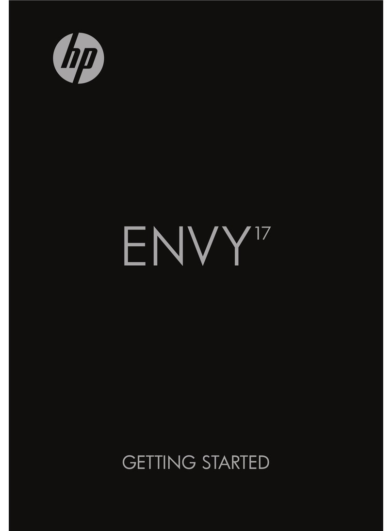 HP ENVY 17-2000 User manual HP ENVY 17-2000 User manual